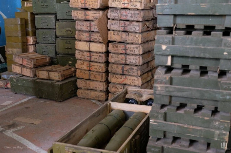 Ukraine cho biết đã thu giữ một lô vũ khí Nga ở tỉnh Kharkiv. Ảnh: HANDOUT Ukraine cho biết đã thu giữ một lô vũ khí Nga ở tỉnh Kharkiv. Ảnh: HANDOUT