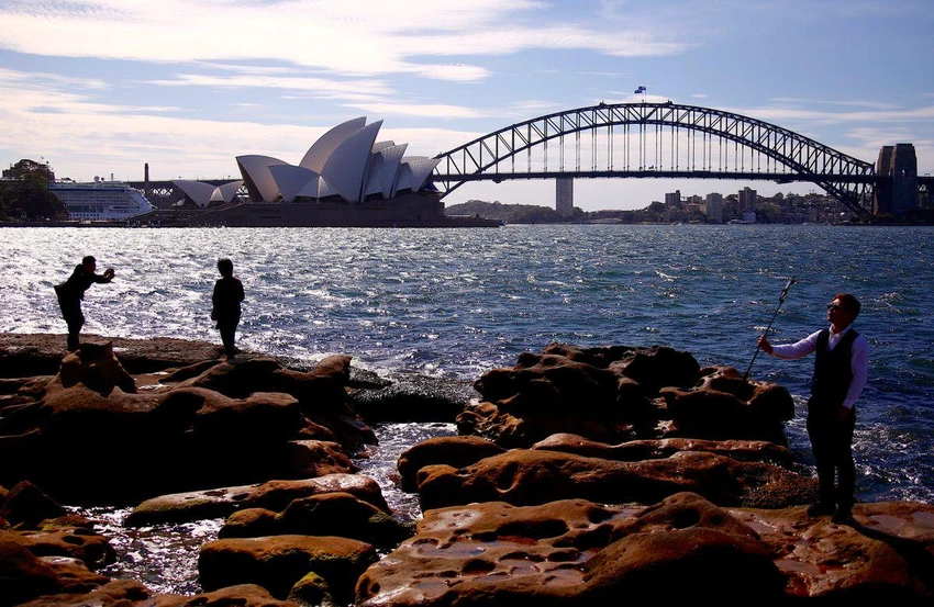 Cầu cảng Sydney và Nhà hát Opera Sydney ở Úc vào ngày 13-12-2018. Ảnh: REUTERS Cầu cảng Sydney và Nhà hát Opera Sydney ở Úc vào ngày 13-12-2018. Ảnh: REUTERS