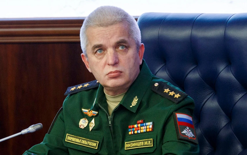 Thượng tướng Mikhail Mizintsev của Nga. Ảnh: AP Thượng tướng Mikhail Mizintsev của Nga. Ảnh: AP