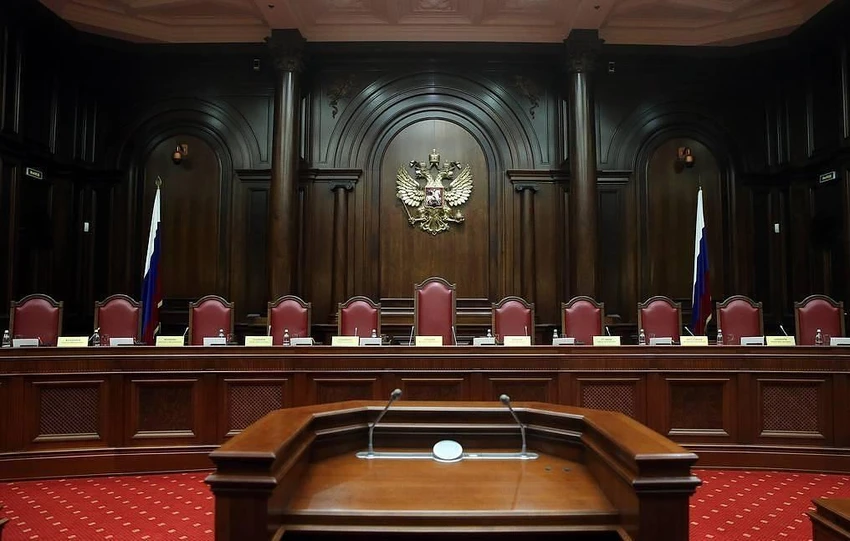 Tòa án Hiến pháp Nga ra phán quyết rằng các hiệp ước về việc sáp nhập 4 tỉnh của Ukraine vào Nga là phù hợp với hiến pháp của Nga. Ảnh: TASS Tòa án Hiến pháp Nga ra phán quyết rằng các hiệp ước về việc sáp nhập 4 tỉnh của Ukraine vào Nga là phù hợp với hiến pháp của Nga. Ảnh: TASS