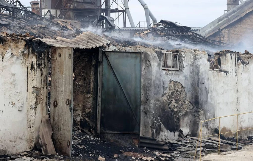 Một ngôi nhà bị phá hủy ở tỉnh Zaporizhia. Ảnh: TASS Một ngôi nhà bị phá hủy ở tỉnh Zaporizhia. Ảnh: TASS