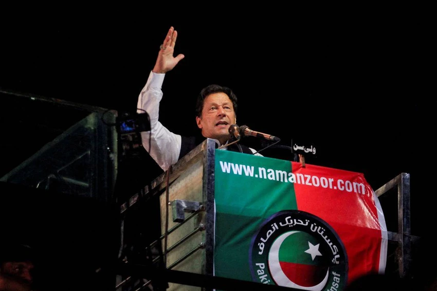 Cựu thủ tướng Pakistan - ông Imran Khan. Ảnh: REUTERS