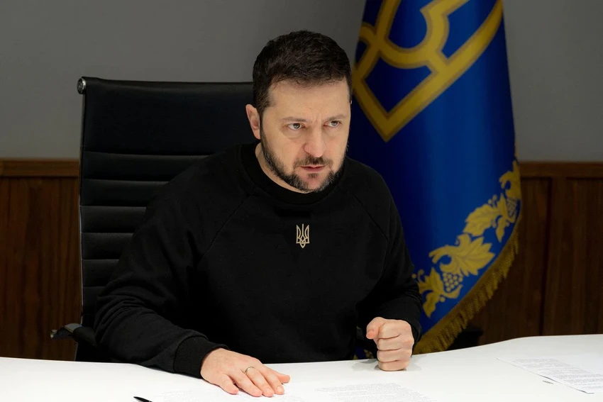 Tổng thống Ukraine - ông Volodymyr Zelensky. Ảnh: VĂN PHÒNG TỔNG THỐNG UKRAINE Tổng thống Ukraine - ông Volodymyr Zelensky. Ảnh: VĂN PHÒNG TỔNG THỐNG UKRAINE