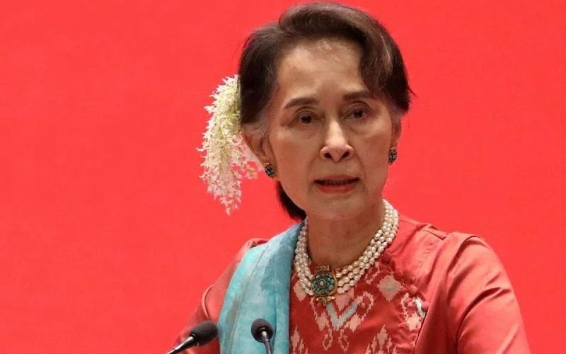 Bà Aung San Suu Kyi. Ảnh: REUTERS Bà Aung San Suu Kyi. Ảnh: REUTERS