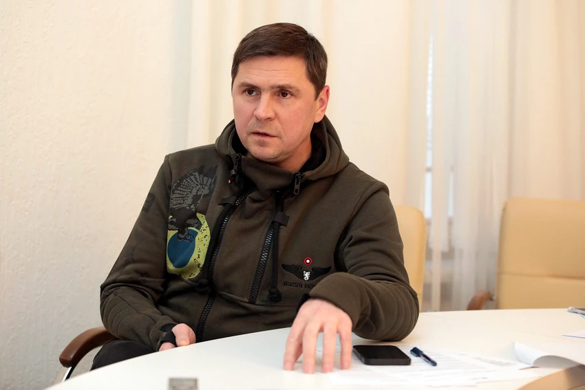 Ông Mykhailo Podolyak - Cố vấn của Tổng thống Ukraine Volodymyr Zelensky. Ảnh: GETTY IMAGES Ông Mykhailo Podolyak - Cố vấn của Tổng thống Ukraine Volodymyr Zelensky. Ảnh: GETTY IMAGES