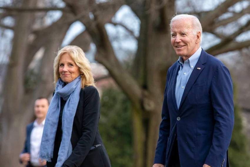 Tổng thống Joe Biden và phu nhân Jill Biden. Ảnh: WASHINGTON POST