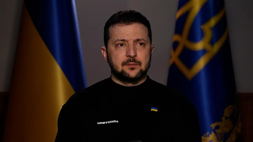 Tổng thống Ukraine - ông Volodymyr Zelensky. Ảnh: CNN