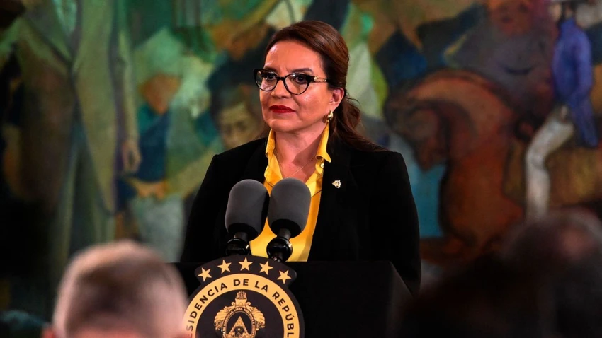 Tổng thống Honduras - bà Xiomara Castro. Ảnh: AFP Tổng thống Honduras - bà Xiomara Castro. Ảnh: AFP
