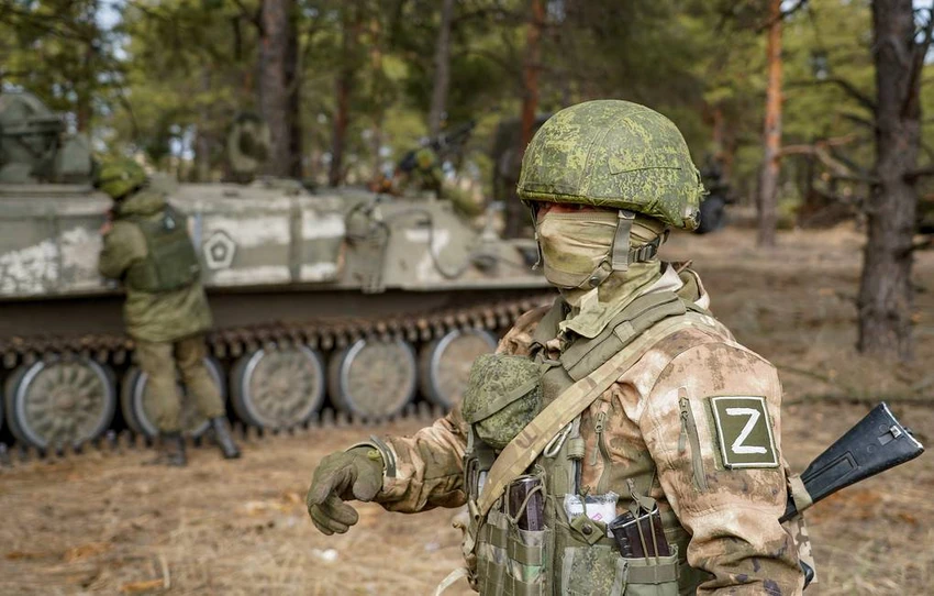 Binh sĩ Nga tham gia chiến dịch quân sự ở Ukraine. Ảnh: TASS