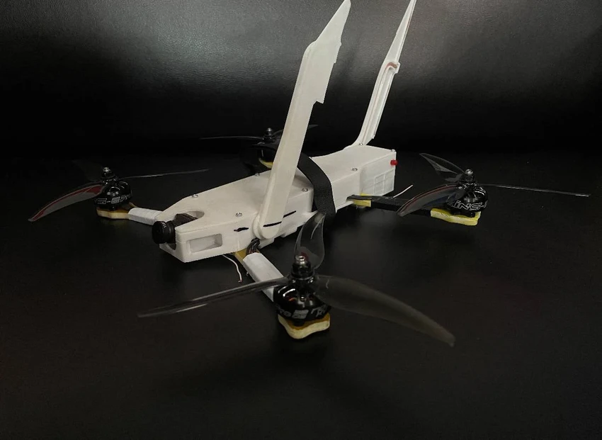Hình ảnh được cho là của UAV Ghoul kamikaze được lan truyền trên mạng xã hội. Ảnh: EURASIAN TIMES Hình ảnh được cho là của UAV Ghoul kamikaze được lan truyền trên mạng xã hội. Ảnh: EURASIAN TIMES
