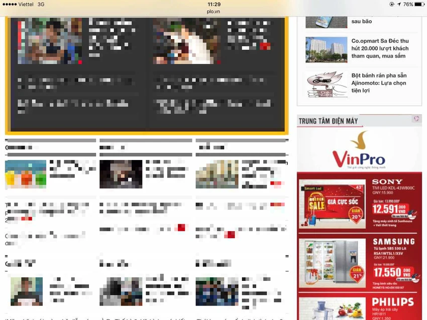 Giải đáp thắc mắc lỗi hiển thị nhầm ảnh đại diện khi duyệt web bằng iPad ảnh 1 Giải đáp thắc mắc lỗi hiển thị nhầm ảnh đại diện khi duyệt web bằng iPad ảnh 1