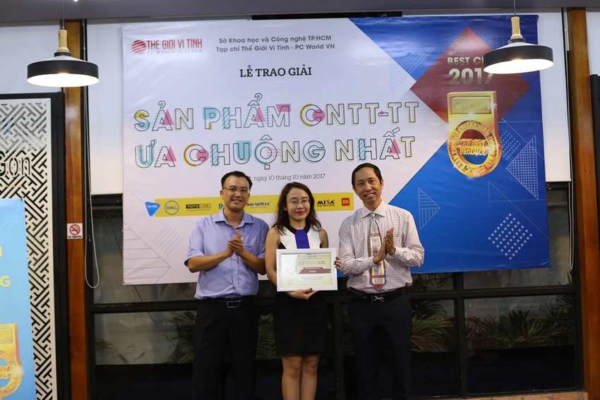 Giải CNTT-TT được ưa chuộng nhất do bạn đọc bình chọn ảnh 3 Giải CNTT-TT được ưa chuộng nhất do bạn đọc bình chọn ảnh 3