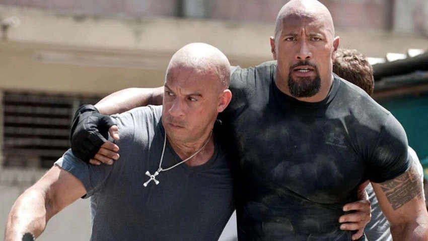 Vin Diesel và The Rock Vin Diesel và The Rock