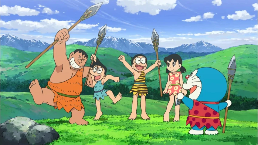 Hình ảnh Nobita, Doraemon và những người bạn. Ảnh: CJ Hình ảnh Nobita, Doraemon và những người bạn. Ảnh: CJ