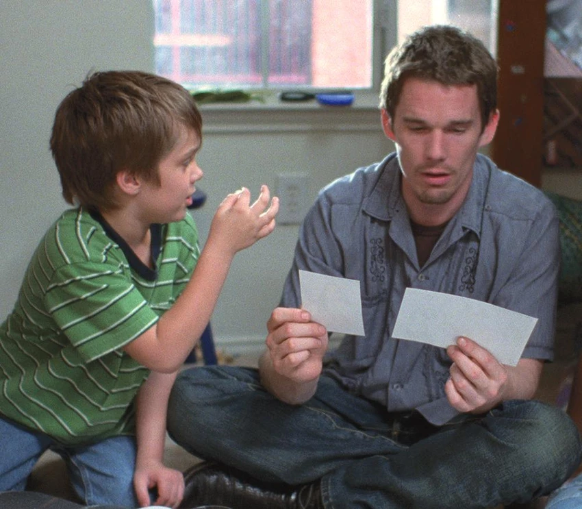 Sự góp mặt của Ethan Hawke trong vai người bố của phim Boyhood
