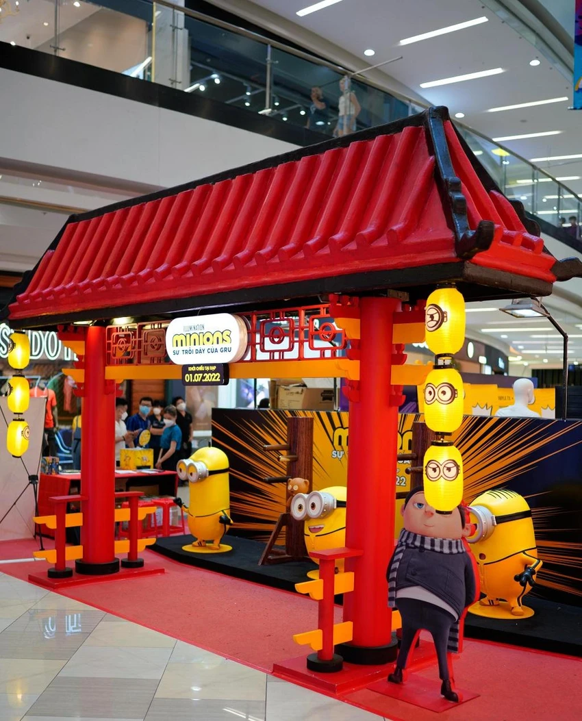 Hội nhóc vàng Minions tại Vạn Hạnh Mall. Hội nhóc vàng Minions tại Vạn Hạnh Mall.