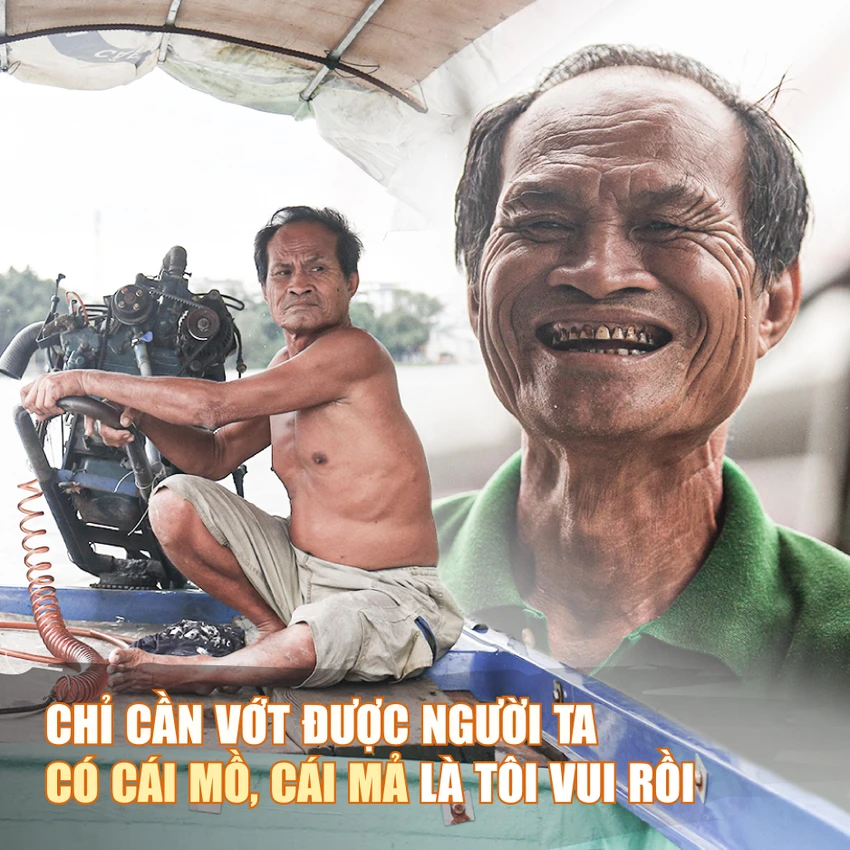 Mủi lòng trước chia sẻ người đàn ông hơn 40 năm làm nghề vớt xác: “Chỉ cần vớt được người ta có cái mồ, cái mả là tui vui rồi”