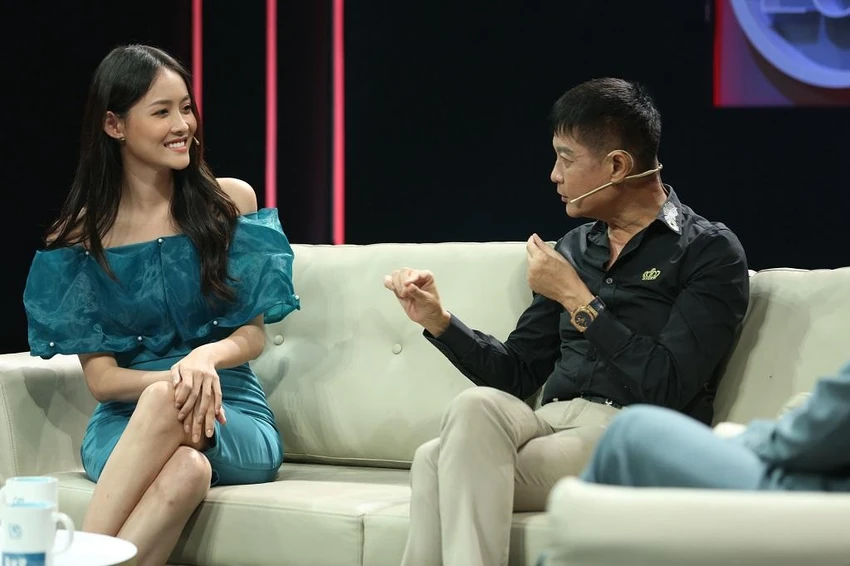 Diễn viên Trương Mỹ Nhân và đạo diễn Lê Hoàng