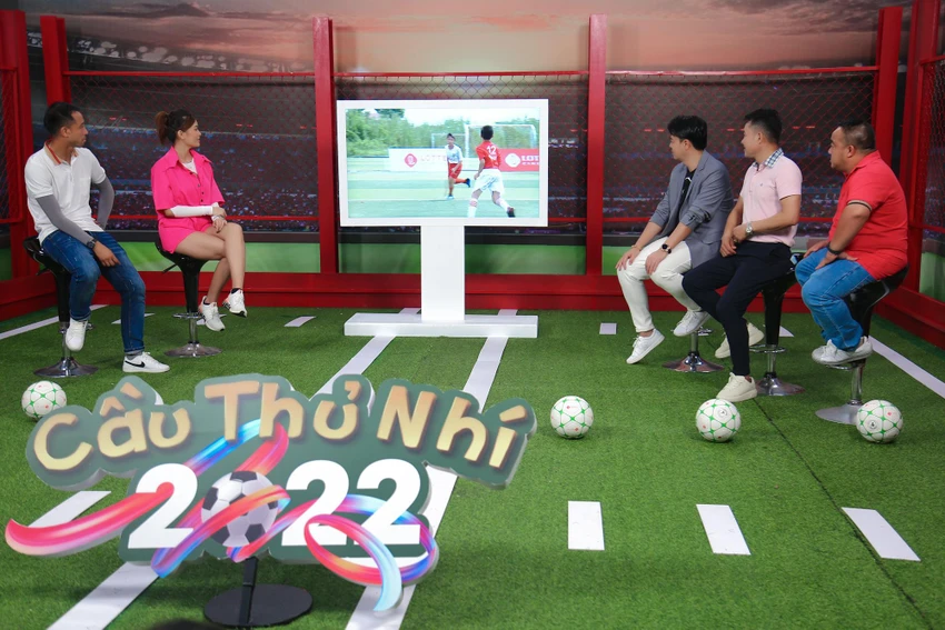 'Cầu thủ nhí 2022' sẽ lên sóng tập đầu tiên vào lúc 15h10 thứ bảy ngày 10-9. Ảnh: BEE 'Cầu thủ nhí 2022' sẽ lên sóng tập đầu tiên vào lúc 15h10 thứ bảy ngày 10-9. Ảnh: BEE
