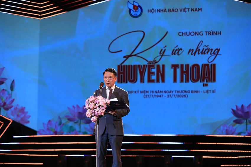 Ông Nguyễn Đức Lợi - Phó Chủ tịch Thường trực Hội Nhà báo Việt Nam.