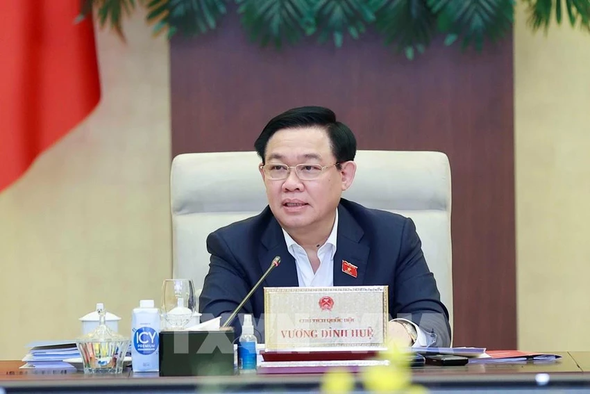 Chủ tịch QH Vương Đình Huệ. Ảnh: TTXVN