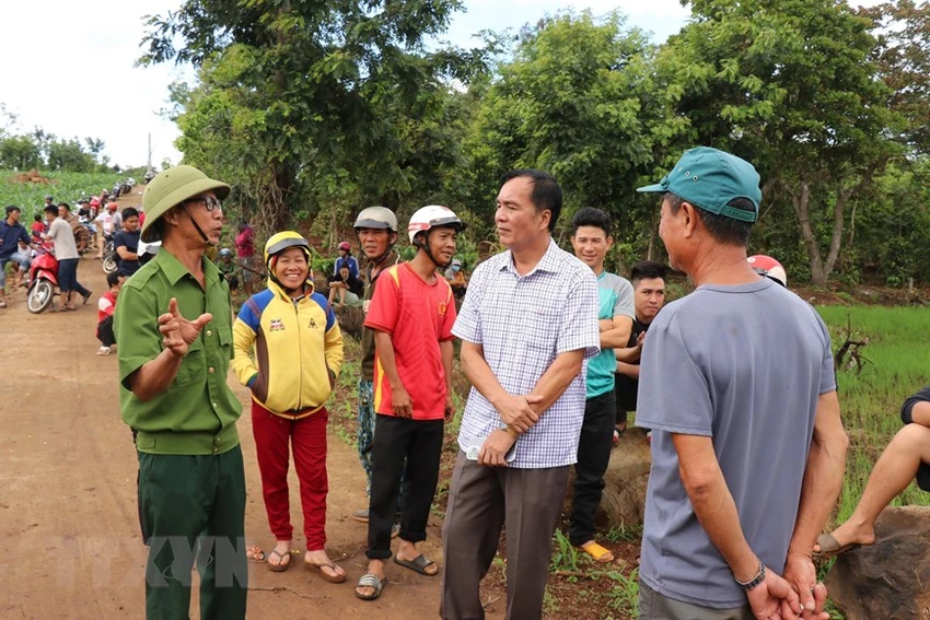 Cận cảnh hiện trường vụ tấn công hai trụ sở xã ở Đắk Lắk ảnh 10 Cận cảnh hiện trường vụ tấn công hai trụ sở xã ở Đắk Lắk ảnh 10