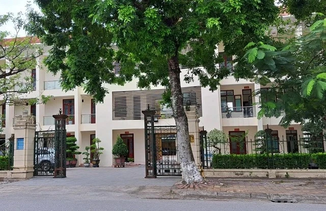 Trụ sở Sở Văn hóa, Thể thao và Du lịch tỉnh Thái Bình. Ảnh: CA