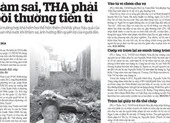 Làm sai, phải dũng cảm bồi thường