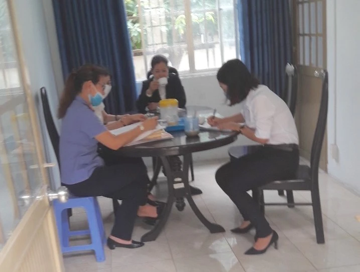Luật sư 'tố' kiểm sát viên ngồi trong phòng nghị án ảnh 1