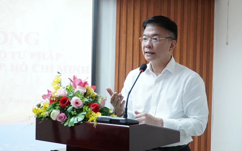 Bộ trưởng Bộ Tư pháp đề nghị UBND TP.HCM quan tâm đến án hành chính ảnh 2 Bộ trưởng Bộ Tư pháp đề nghị UBND TP.HCM quan tâm đến án hành chính ảnh 2