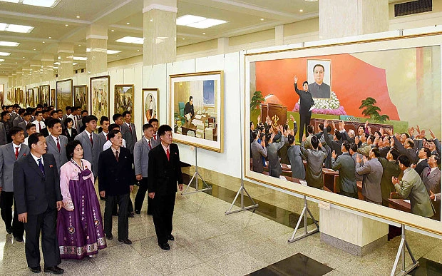 Ảnh vệ tinh 'soi' quy mô diễu binh rầm rộ của Triều Tiên ảnh 3