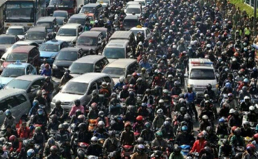tắc đường ở Indonesia, 18 người chết