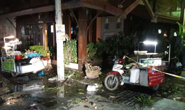 nổ bom Thái Lan ở khu nghỉ mát