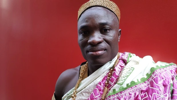 vua của bộ tộc Akan ở Ghana