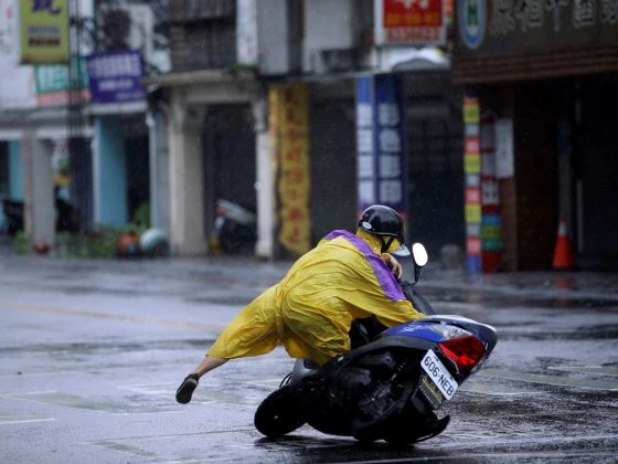 bão Megi tấn công Đài Loan