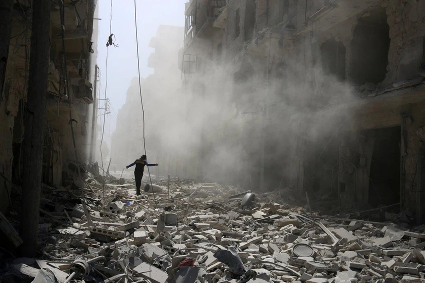 không kích Aleppo