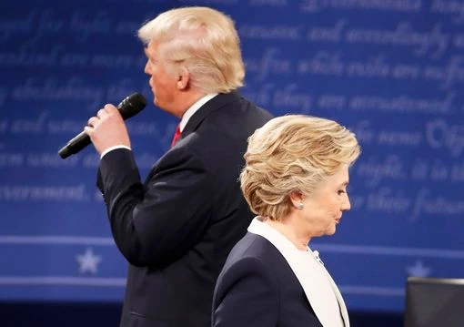 trump và Hillary tranh luận lần 2