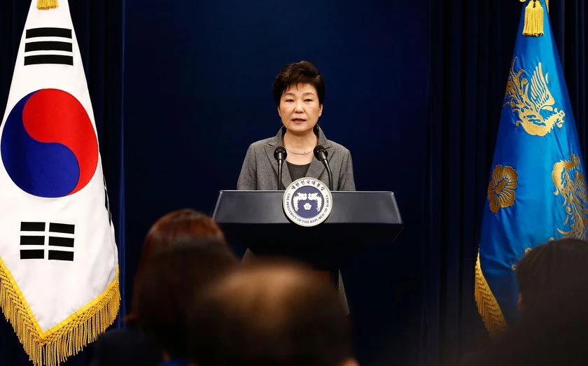 Tổng thống Hàn Quốc sẵn sàng từ chức vào tháng 4 tới ảnh 1 Tổng thống Park Geun-hye