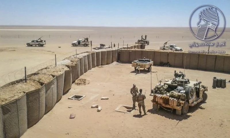 Lực lượng Syria bao vây căn cứ Mỹ ảnh 1