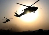 Nghi 3 trực thăng Mỹ di tản thủ lĩnh IS ở Syria