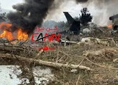 Máy bay chở hàng Boeing 707 rơi ở Iran