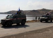 Video đoàn xe chở gần 300 quân cảnh Nga đến Syria