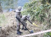 Mưa lớn cuốn trôi mìn từ Triều Tiên xuống Hàn Quốc