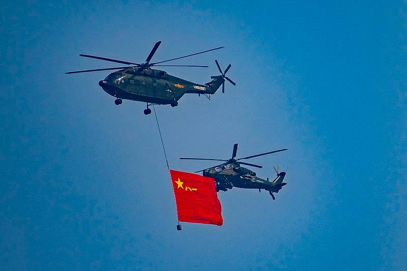 Trực thăng Z-8 của Trung Quốc. Ảnh: WIKIMEDIA COMMONS Trực thăng Z-8 của Trung Quốc. Ảnh: WIKIMEDIA COMMONS