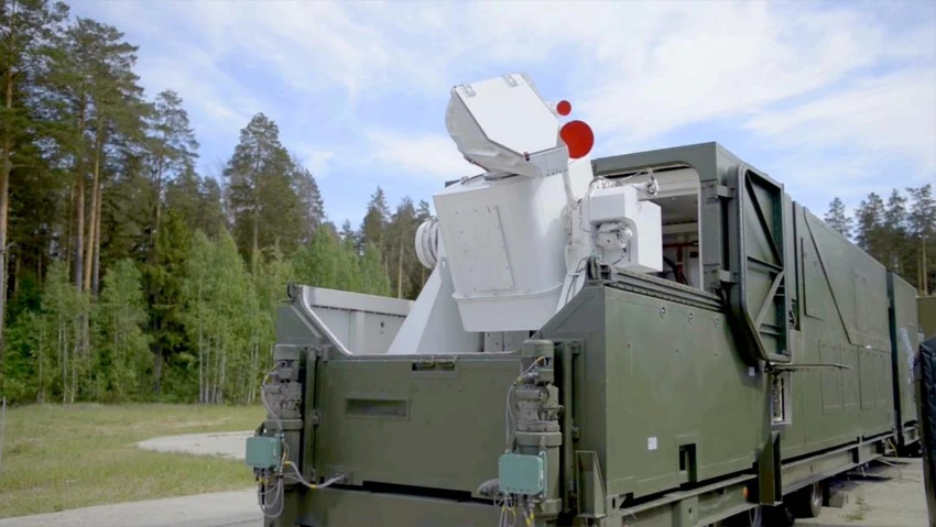 Vũ khí laser Peresvet của Nga. Ảnh: WIKIPEDIA Vũ khí laser Peresvet của Nga. Ảnh: WIKIPEDIA