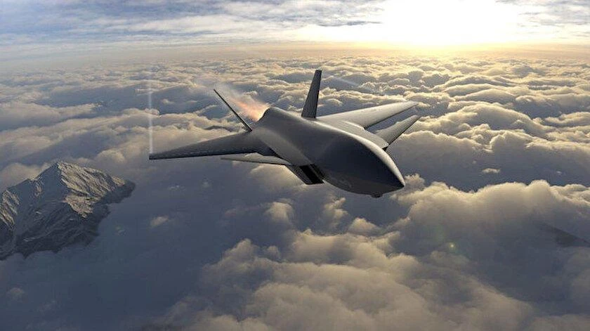 UAV thế hệ kế tiếp Bayraktar Kızılelma của hãng Baykar. Ảnh: AZERNEWS UAV thế hệ kế tiếp Bayraktar Kızılelma của hãng Baykar. Ảnh: AZERNEWS