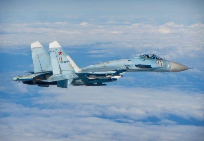 Tiêm kích Su-27 của Nga. Ảnh RAF Tiêm kích Su-27 của Nga. Ảnh RAF