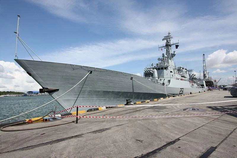 Tàu hộ vệ F-22P Zulfiquar của Hải quân Pakistan thăm cảng Klang (Malaysia). Ảnh: WIKIPEDIA Tàu hộ vệ F-22P Zulfiquar của Hải quân Pakistan thăm cảng Klang (Malaysia). Ảnh: WIKIPEDIA
