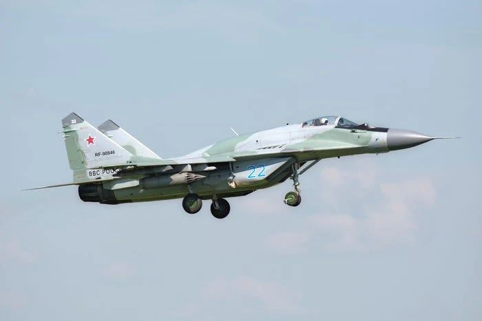 Tiêm kích MiG-29SMT của Không quân Nga. Ảnh: Daniele Faccioli/Stocktrek Images/GETTY IMAGES Tiêm kích MiG-29SMT của Không quân Nga. Ảnh: Daniele Faccioli/Stocktrek Images/GETTY IMAGES