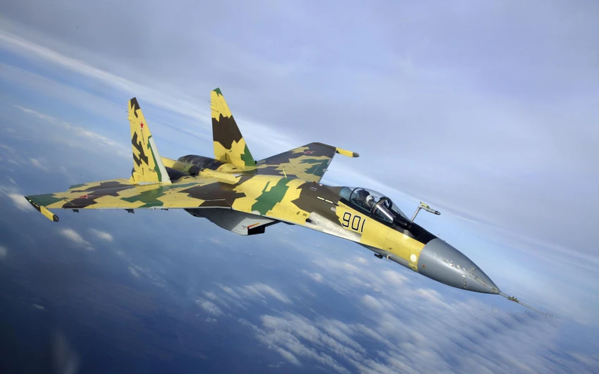 Tiêm kích Su-35S của Nga. Ảnh: Rostec.ru Tiêm kích Su-35S của Nga. Ảnh: Rostec.ru